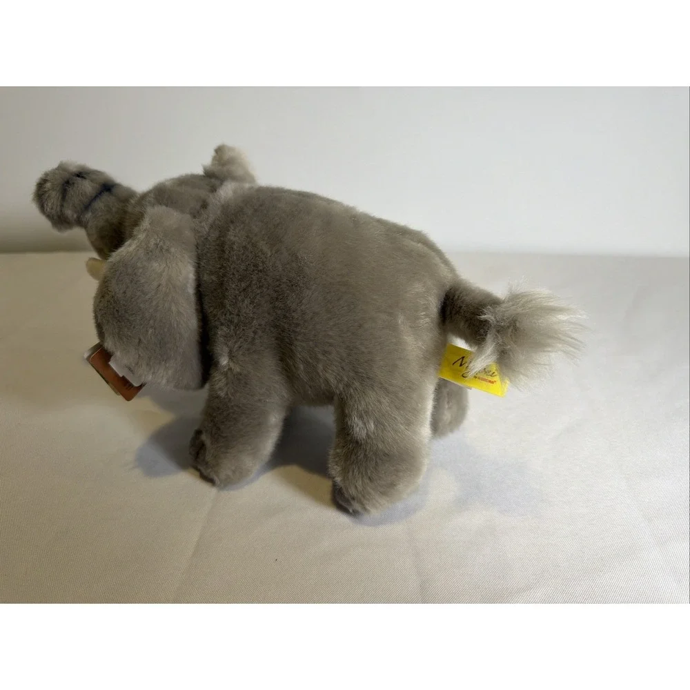 Aurora Miyoni African Elephant Gray Plush Safari Stuffed Animal Toy NWT 13